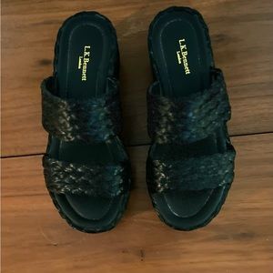 LK Bennett chunky woven Willa espadrilles